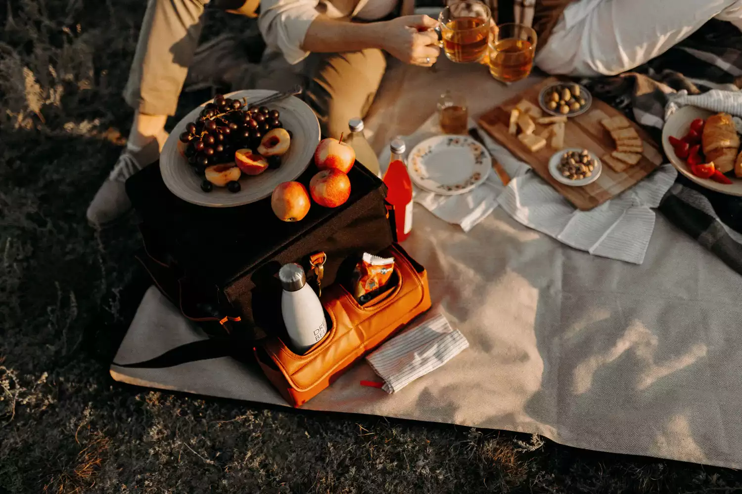 elegant picnic blanket