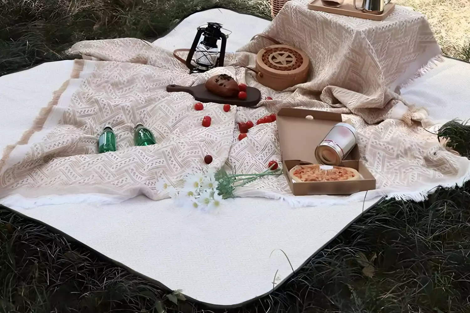 girly picnic blanket